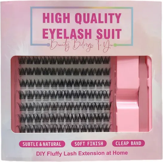 MeoMagic Accessories – Wimpernverlängerungen – 10 Reihen – 20–120