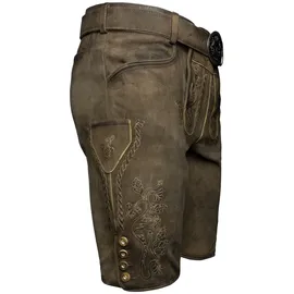 Country Maddox Maddox Trachtenshorts Horn dunkelbraun 54
