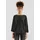 QS Pullover in Glitzeroptik Schwarz M