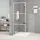vidaXL Duschwand für begehbare Dusche 80 x 195 cm ESG-Klarglas