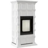 Kratki Kamineinsatz aus Stahl KRATKI NADIA MILANO 7 kW Ø 200 - Weiß