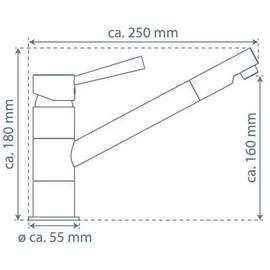 Schütte Cornwall Edelstahl (79125)