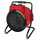 Perel Heizlüfter 3000 W Rot