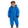 KILLTEC Skioverall Kinder Twinkly MNS ONPC B - Overall in Daunenoptik - Schneeanzug mit Kapuze - Winteranzug mit flauschigem Innenfutter, neon blau, 110/116