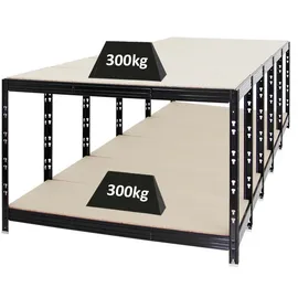 Proregal Mega Deal 5x Werkbank Tiger HxBxT 90 x 140 x 60 cm Freizeit, Heimwerken, Werkstatt, Werkbänke