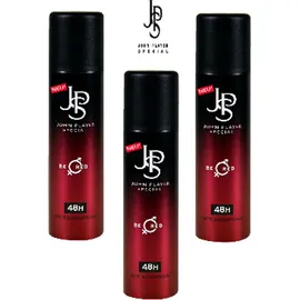 John Player BE RED Antitranspirant Deo-Spray 3 x 150 ml