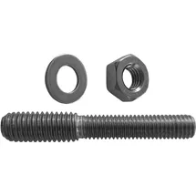 Celo Resitherm Gewindestiftadapter M12 auf M10x70 - Gewindestift mit Mutter und Unterlegscheibe passend zu Celo Abstandsmontagesystem, Edelstahl A4