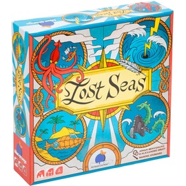 Blue Orange Lost Seas, Brettspiel, für 2-4 Spieler, ab 7+ Jahren, (DE-Ausgabe)