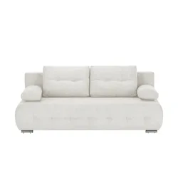 switch Schlafsofa Mikrofaser Indigo , creme , Maße (cm): B: 200 H: 91 T: 91