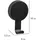 Wenko Pavia Wandhaken 2er Set Schwarz