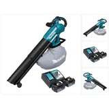 Makita DUB 187 RM2 Akku Laubbläser und Laubsauger 18 V Brushless + 2x Akku 4,0 Ah + Ladegerät