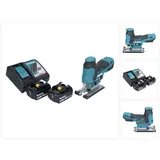 Makita DJV 185 RF Akku Pendelhubstichsäge 18 V Brushless + 2x Akku 3,0 Ah + Ladegerät