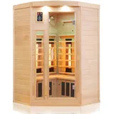 Infrarotkabine Infrarotsauna Wärmekabine 3 Personen Sauna Vollspektrum Kabine
