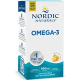 Nordic Naturals Omega-3, 690mg Omega-3, Zitrone, 120 Weichkapseln - Blitzversand