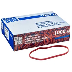 Gummiband 200x6mm rot