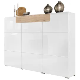 OTTO home Highboard Toledo 147,5 x 132 x 0 cm Weiß