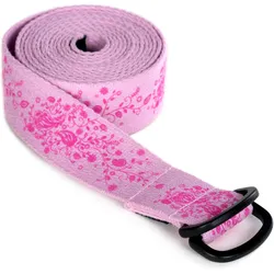 Yogagurt Medium Indian Flower Pd Yoga Rosa Stabil YOGISTAR EINHEITSGRÖSSE