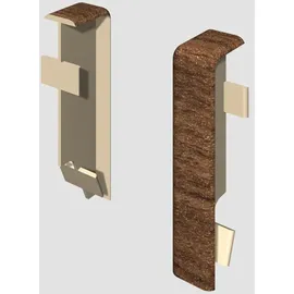 EGGER Zwischenstück 6 cm Nußbaum Braun 2 Stück