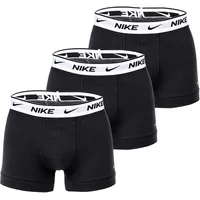 Nike Boxershorts Schwarz/Weiß S 3er Pack