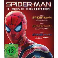 Spider-Man: Homecoming, Far From Home, No Way Home (3 Blu-rays)