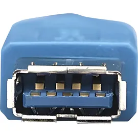 TECHLY USB-A auf USB-A 0,5 m Blau