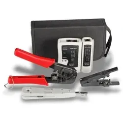 EFB 39919.1 Werkzeugset Netzwerktechnik 4-teilig, mit Tasche 399191