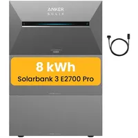 Anker SOLIX Solarbank 3 E2700 Pro 2,7 kWh inkl. 2x B2700 Erweiterungsakku