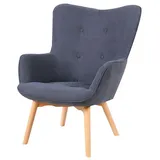 VCM ebuy24 Relaxsessel Allan Sessel grau. grau