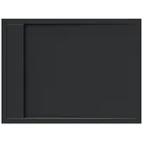 doporro Duschwanne Duschtasse aus Mineral DIN-Anschlüsse Boden Montage geeignet Geoma10, Rechteckig mit AL06, Mineralguss Rechteckig mit AL06 | 90 cm x 3 cm x 120 cm
