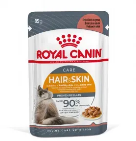 Royal Canin Hair & Skin Care in gravy natvoer kat (85 g)  2 dozen (24 x 85 g)