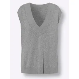 Heine Pullunder in grau-meliert | Gr.: 48