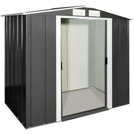 Tepro Metallgerätehaus Eco 6x4 1,92 x 1,12 m anthrazit