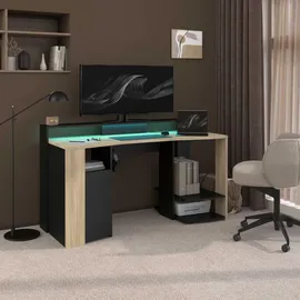 Parisot Schreibtisch Meta 1 schwarz