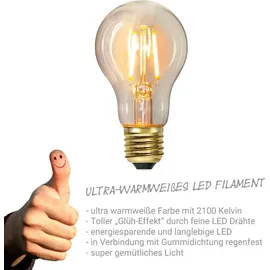 satisfire LED Lichterkette 40 m Schwarz