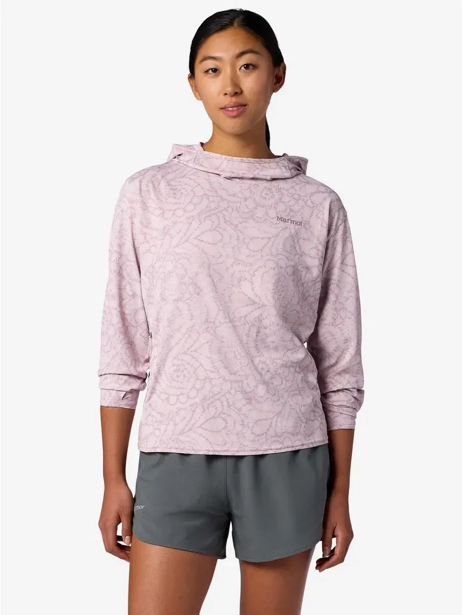 Marmot Wm's Airexchange UPF 50 Hoody dust twirl (42527) XS