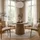 lookway MISTIC 120 x 75 x 120 cm ausziehbar beige