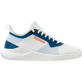 Kempa Kourtfly Handballschuhe Kinder weiß/blau 38