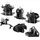Vevor Motorhalterung und Getriebehalterungssatz Ersatz (6-tlg.) kompatibel mit 2003–2007 Honda Accord 2.4L L4, ersetzt OE# A4526HY, A4517, A4516, A4510, A4509, A4542, sichere Unterstützung