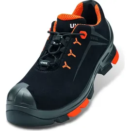 Uvex Halbschuh schwarz/orange uvex 2, S3 EU-Schuhgröße: 45