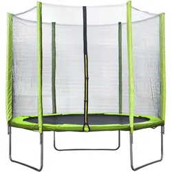 Gartentrampolin STAMM SPORTS "SS-GT" Trampoline Gr. B: 183 cm, grün (schwarz, grün) Trampoline