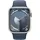 Apple Watch Series 9 GPS + Cellular 45 mm Aluminiumgehäuse silber, Sportarmband sturmblau M/L