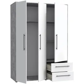 Forte »Mokkaris, OTTOs Choice, TOPSELLER! 3 oder 4 Türen, zeitloses Design« B/H/T ca. 145x200x59cm oder 206x200x59cm, grau