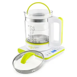 AGU Wasserkocher, 6In1 Multifunktionaler Sprudel - Weiß