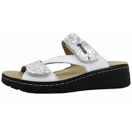 Hickersberger Bequeme Pantoletten Damen, weiß 38 EU