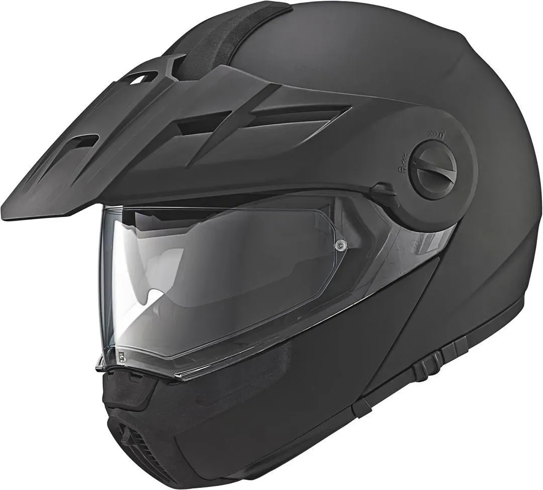 Schuberth E1 DOT/ECE Adventure Klapphelm, schwarz, Größe XS für Männer