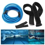 Ledeak Schwimmgurt für Pool, Einstellbare Pool Schwimmgürtel Schwimmwiderstand Gürtel Schwimmtrainer, Widerstandstraining Schwimmtraining Bungee Schwimmgürtel für Jeden Pool Geeignet