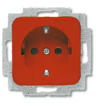 Busch-Jaeger Steckdoseneinsatz 20 EUC-217-101 Rot 1 St.