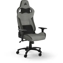 Corsair T3 RUSH Gaming-Stuhl, Ergonomisch, Grau/Anthrazit