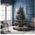 Lights4fun Baumkerzen LED Lichterkette 50 Kerzen creme