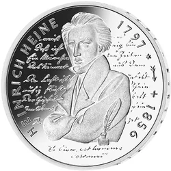 Bund 10 DM Heinrich Heine PP